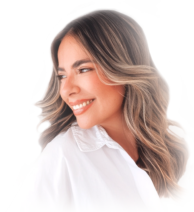 Natália em primeiro plano